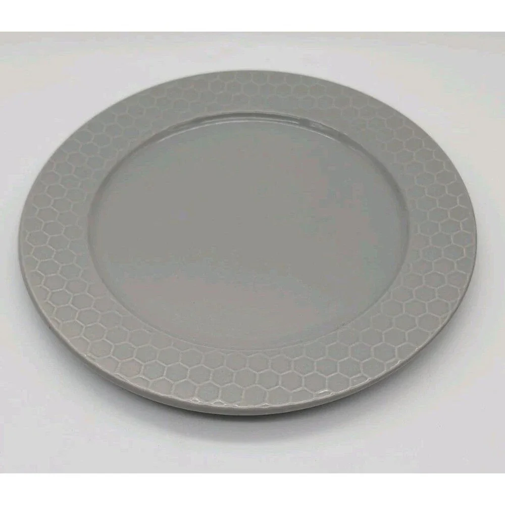 BIA Cordon Bleu Gray Honeycomb Plate Dinner
